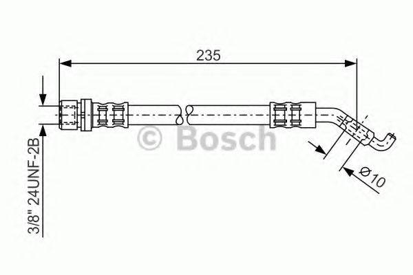 BOSCH 1987476207 Гальмівний шланг