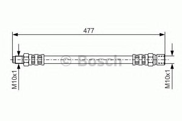 BOSCH 1987476446 Гальмівний шланг