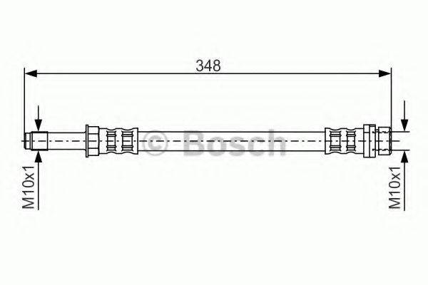 BOSCH 1987476622 Гальмівний шланг