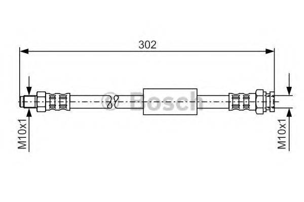 BOSCH 1987476682 Гальмівний шланг