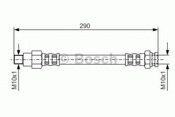 BOSCH 1987476707 Гальмівний шланг