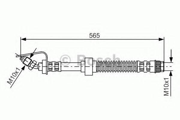 BOSCH 1987476906 Гальмівний шланг