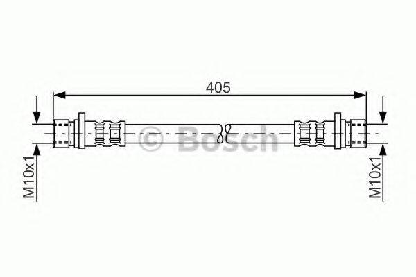 BOSCH 1987476980 Гальмівний шланг