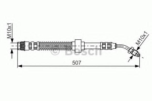 BOSCH 1987481150 Гальмівний шланг