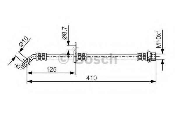 BOSCH 1987481361 Гальмівний шланг