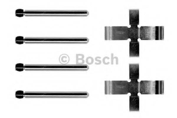 BOSCH 1987474010 Комплектуючі, колодки дискового гальма