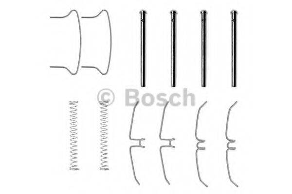 BOSCH 1987474018 Комплектуючі, колодки дискового гальма