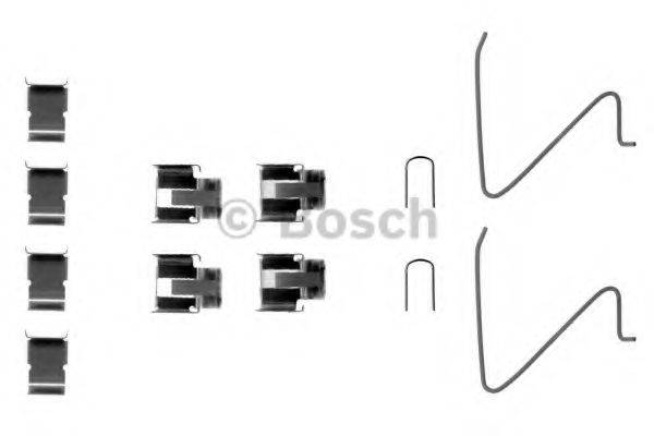 BOSCH 1987474119 Комплектуючі, колодки дискового гальма