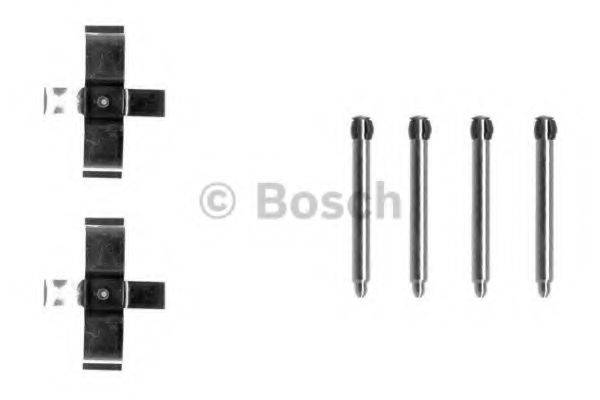 BOSCH 1987474180 Комплектуючі, колодки дискового гальма