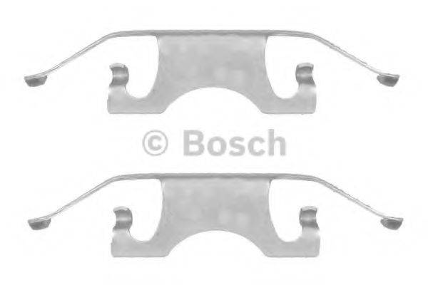 BOSCH 1987474323 Комплектуючі, колодки дискового гальма