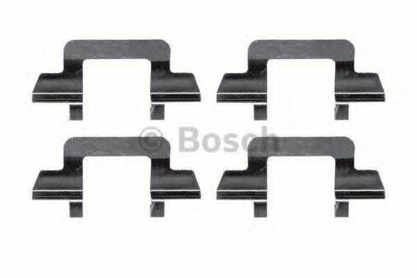 BOSCH 1987474380 Комплектуючі, колодки дискового гальма