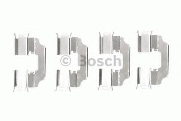 BOSCH 1987474478 Комплектуючі, колодки дискового гальма