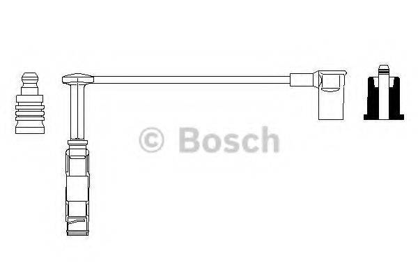 BOSCH 0356912931 Провід запалювання