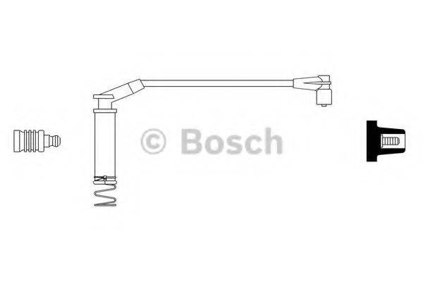 BOSCH 0986356234 Провід запалювання