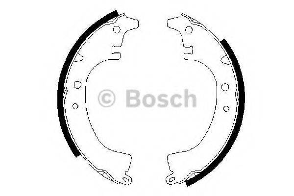 BOSCH 0986487294 Комплект гальмівних колодок