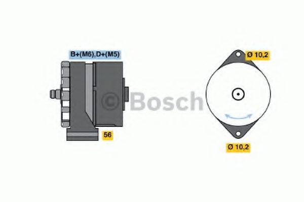 BOSCH 0120469923 Генератор