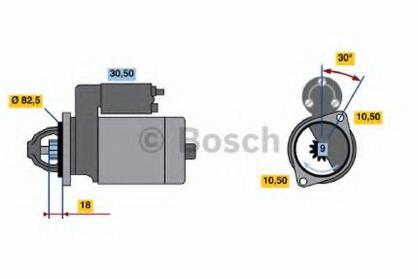 BOSCH 0986014620 Стартер