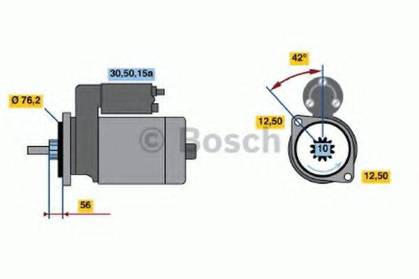 BOSCH 0986016110 Стартер