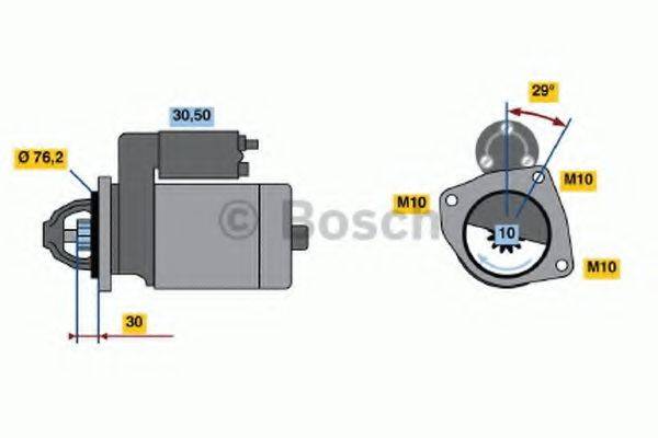 BOSCH 0986017070 Стартер