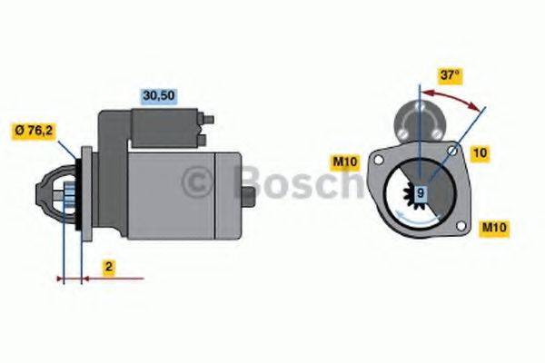 BOSCH 0986020860 Стартер