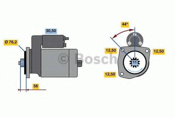 BOSCH 0986024100 Стартер