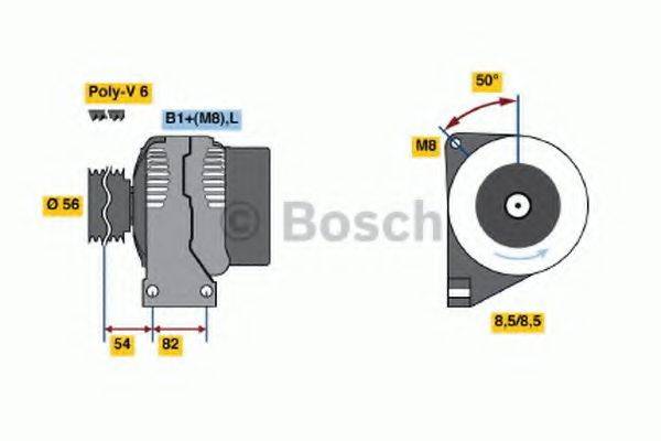 BOSCH 0986047510 Генератор