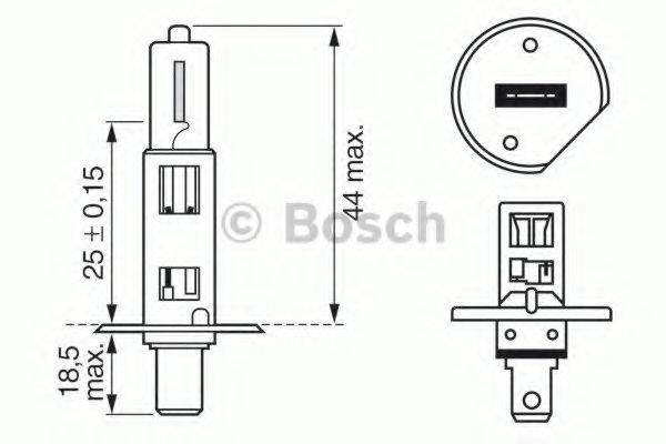 BOSCH 1987302013 Лампа розжарювання, фара далекого світла; Лампа розжарювання, основна фара; Лампа розжарювання, протитуманна фара