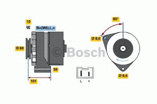 BOSCH 9120144258 Генератор