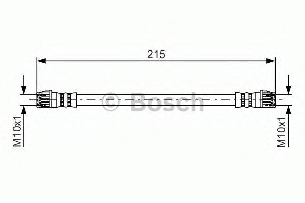 BOSCH 1987481396 Гальмівний шланг