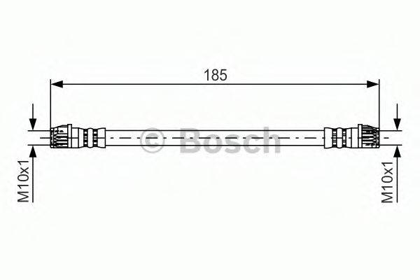 BOSCH 1987481437 Гальмівний шланг