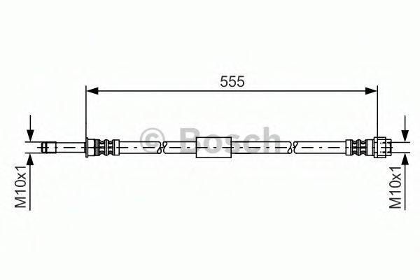 BOSCH 1987481461 Гальмівний шланг