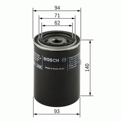 BOSCH 0451104065 Масляний фільтр