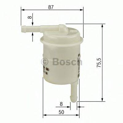 BOSCH 0986450030 Паливний фільтр