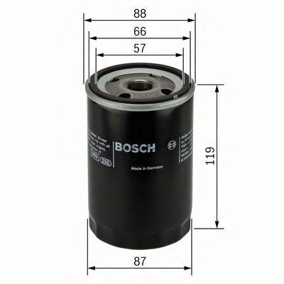 BOSCH 0986452020 Масляний фільтр