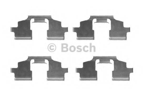 BOSCH 1987474429 Комплектуючі, колодки дискового гальма