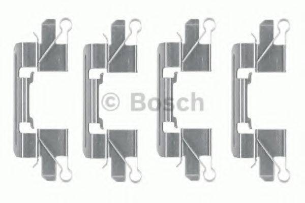 BOSCH 1987474477 Комплектуючі, колодки дискового гальма