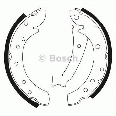 BOSCH 0986BB3524 Комплект гальмівних колодок