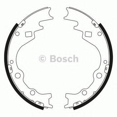 BOSCH 0986BB3545 Комплект гальмівних колодок