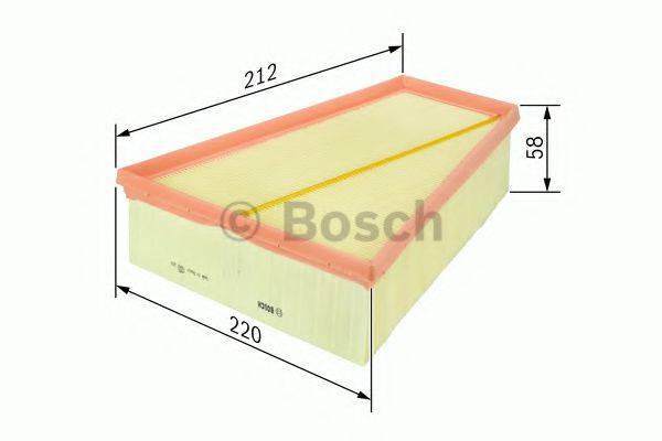 BOSCH 0986626866 Повітряний фільтр