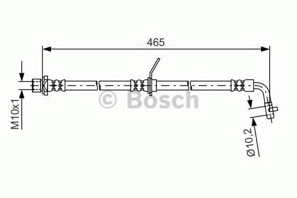 BOSCH 1987481613 Гальмівний шланг