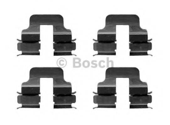 BOSCH 1987474630 Комплектуючі, колодки дискового гальма