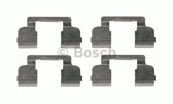 BOSCH 1987474696 Комплектуючі, колодки дискового гальма