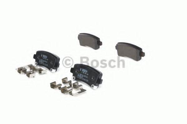 BOSCH 0986424124 Комплект гальмівних колодок, дискове гальмо