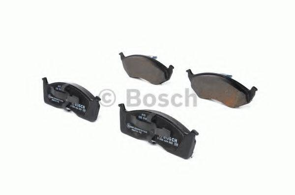 BOSCH 0986424363 Комплект гальмівних колодок, дискове гальмо