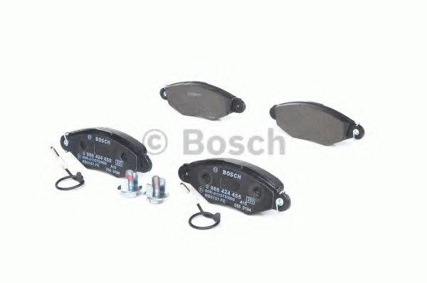 BOSCH 0986424455 Комплект гальмівних колодок, дискове гальмо