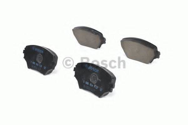 BOSCH 0986424719 Комплект гальмівних колодок, дискове гальмо