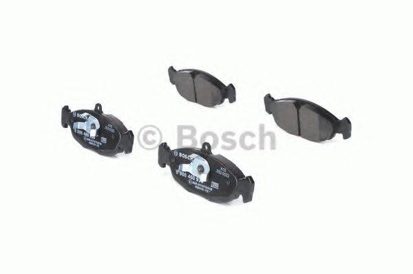 BOSCH 0986460938 Комплект гальмівних колодок, дискове гальмо