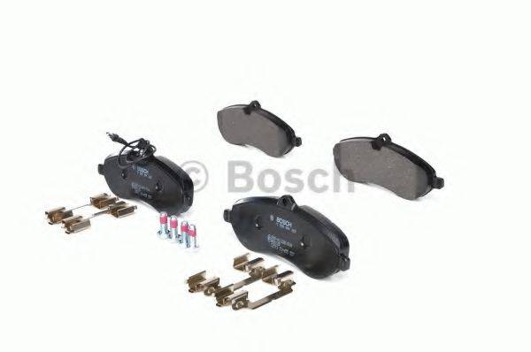 BOSCH 0986494163 Комплект гальмівних колодок, дискове гальмо