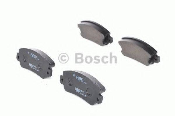 BOSCH 0986424098 Комплект гальмівних колодок, дискове гальмо