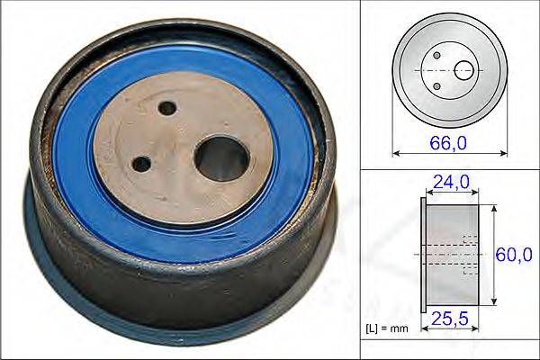 AUTEX 654826 Натяжний ролик, ремінь ГРМ